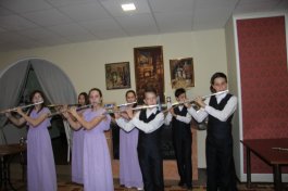 Волшебные флейты  юных  чебоксарцев