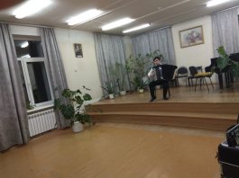 В ЧДМШ №1 им. С.М. Максимова состоялся концерт «Диалог баяна и рояля»
