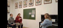 31 января 2022 г. состоялся открытый урок  преподавателя Матросовой Натальи Сергеевны по теме: «Работа над многоголосием в классе «Хоровое пение».