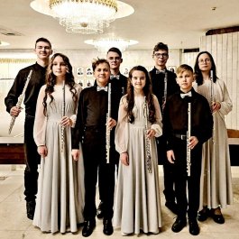 Ансамбль флейтистов «Дольче» принял участие в концертной программе «Чувашские композиторы - детям»