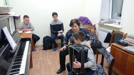 Мастер-класс Владимировой Н.В. для студентов музыкального училища