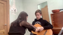 Мастер-класс Муравьевой Кристины Сергеевны на тему: «Знакомство с классической гитарой»