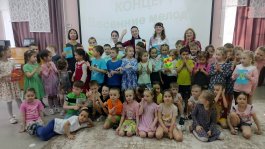 Концерт в детском саду «Весенние мелодии»