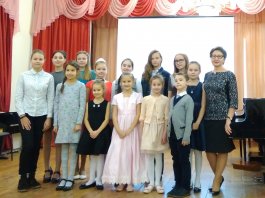 Концерт учащихся класса Т.А. Ивановой 