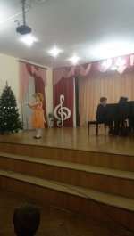 Новогодний концерт отделения духовых инструментов
