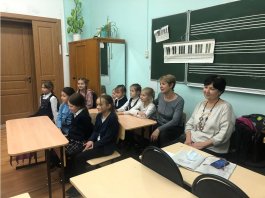 Состоялся открытый урок преподавателя по хору Осташенковой Александры Александровны