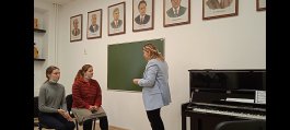 31 января 2022 г. состоялся открытый урок  преподавателя Матросовой Натальи Сергеевны по теме: «Работа над многоголосием в классе «Хоровое пение».