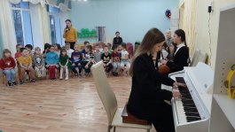 Концерт ко Дню рождения Деда Мороза в Детском саду № 46 «Россияночка».