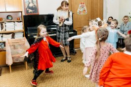Зимняя сказка у подготовительного отделения