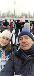 Сотрудники музыкальной школы приняли участие в Лыжне России