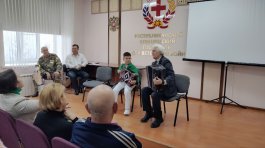Юные музыканты подарили праздник ветеранам боевых действий