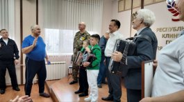 Юные музыканты подарили праздник ветеранам боевых действий