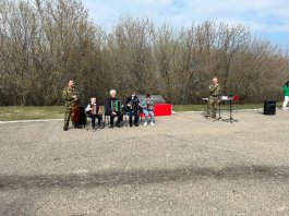 Патриотическое мероприятие в Парке Победы