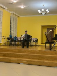 Состоялся творческий вечер Станислава Григорьева в честь 105-летия ЧДМШ №1 им. С.М. Максимова.