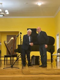 Состоялся творческий вечер Станислава Григорьева в честь 105-летия ЧДМШ №1 им. С.М. Максимова.