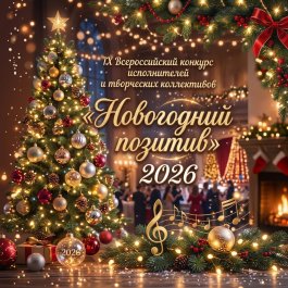 IX Всероссийский конкурс исполнителей и творческих коллективов «Новогодний позитив».
